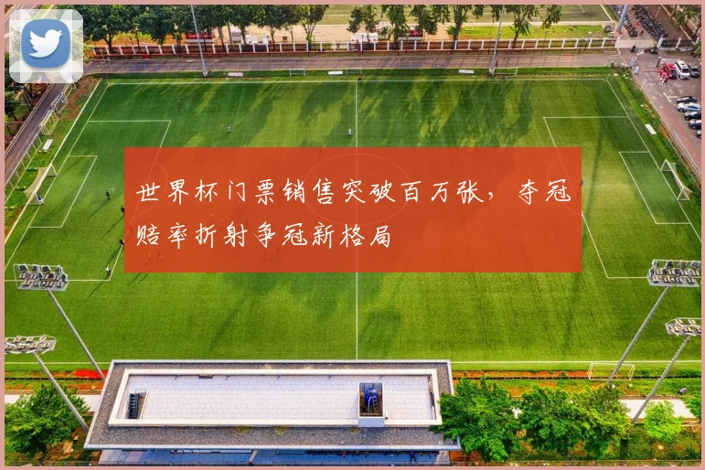 世界杯门票销售突破百万张，夺冠赔率折射争冠新格局